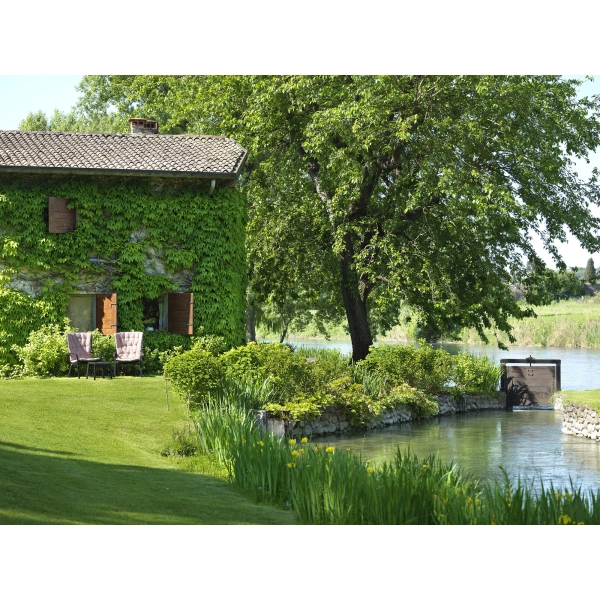Fotel ogrodowy z podłokietnikami FOLIO TABACCO brązowy, Nardi